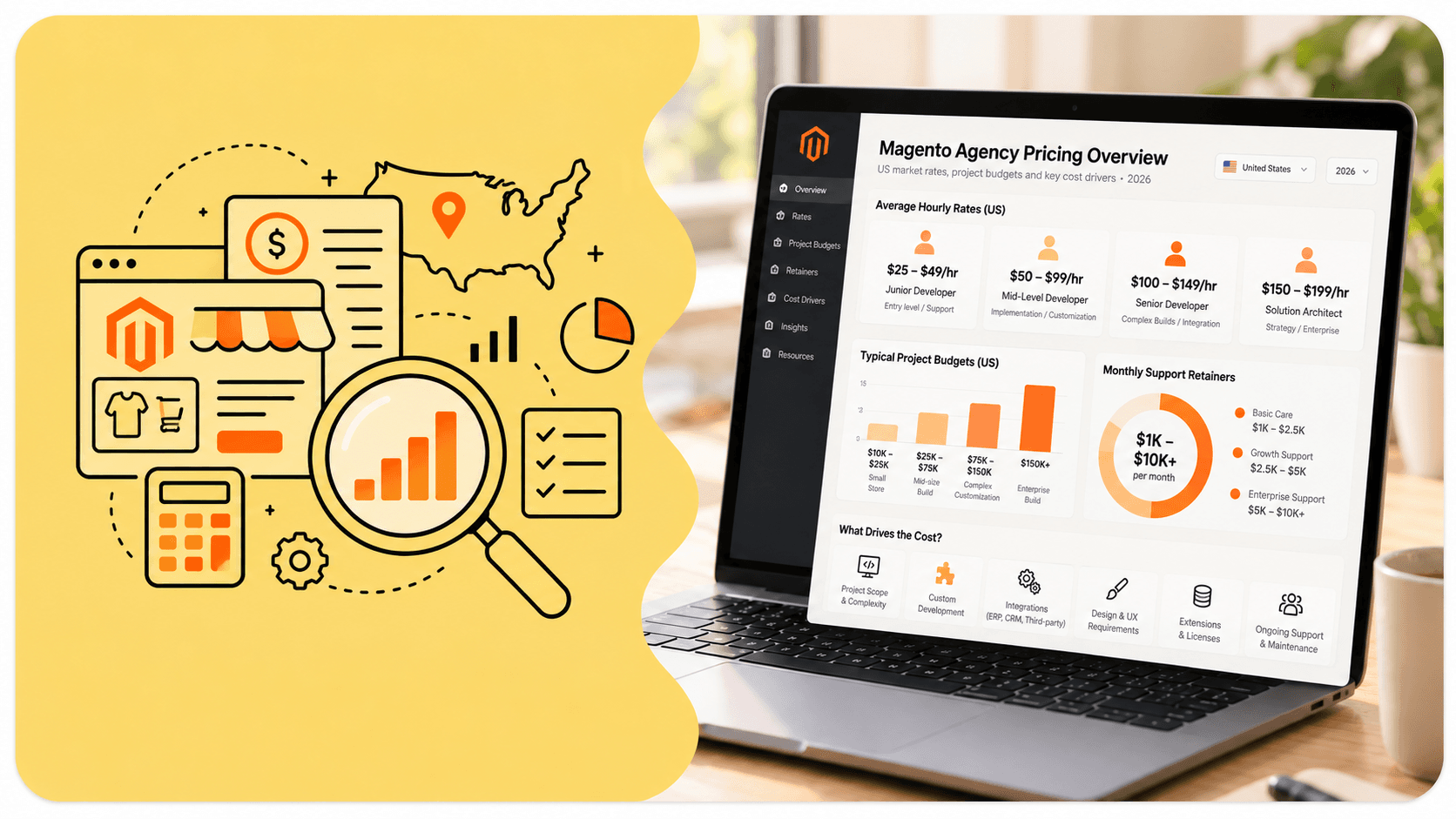 Magento Agency Pricing US 2026: Rates, Builds & Support