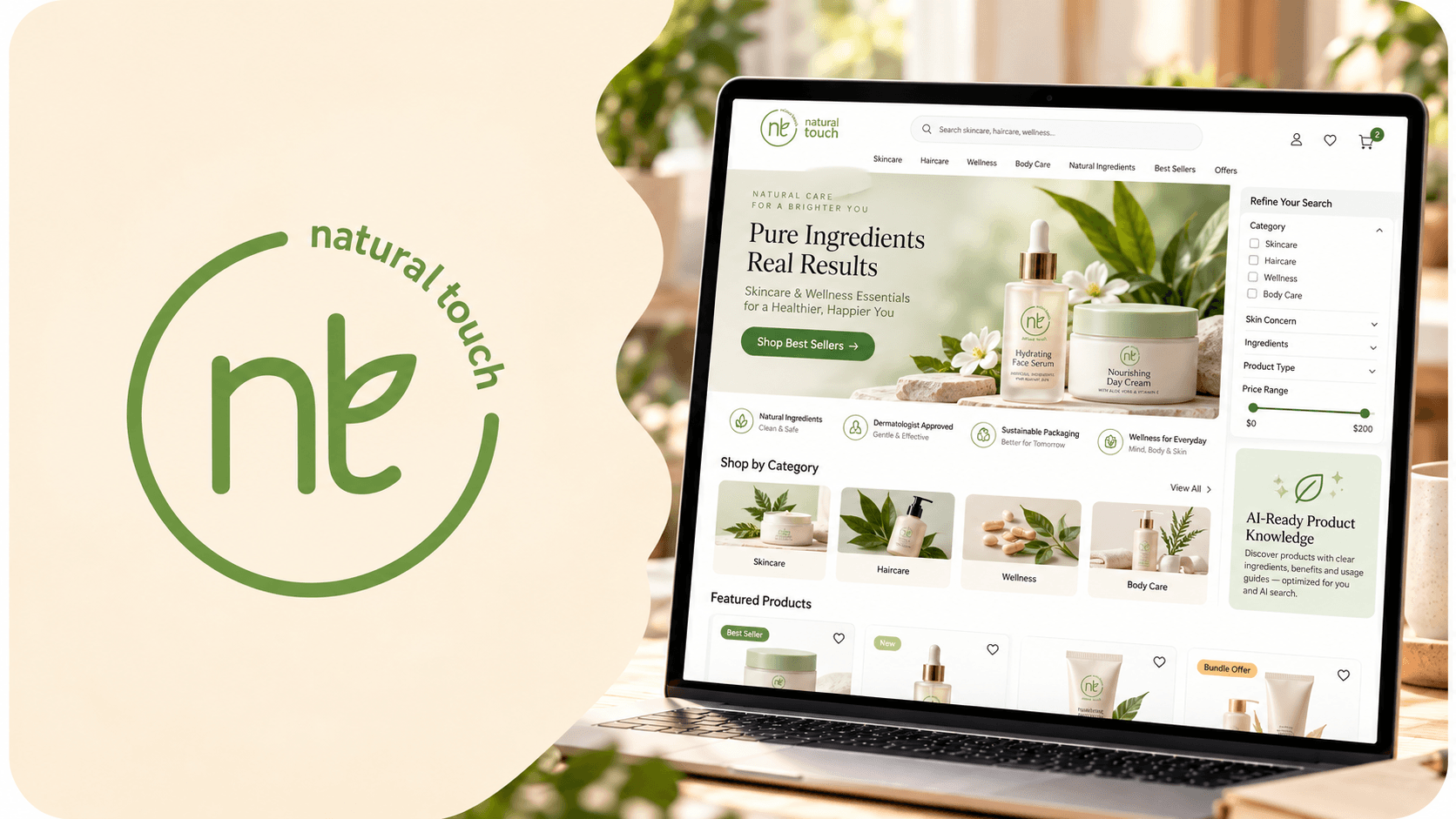 Natural Touch: Turning a Large Beauty Catalogue Into AI-Readable Product Knowledge